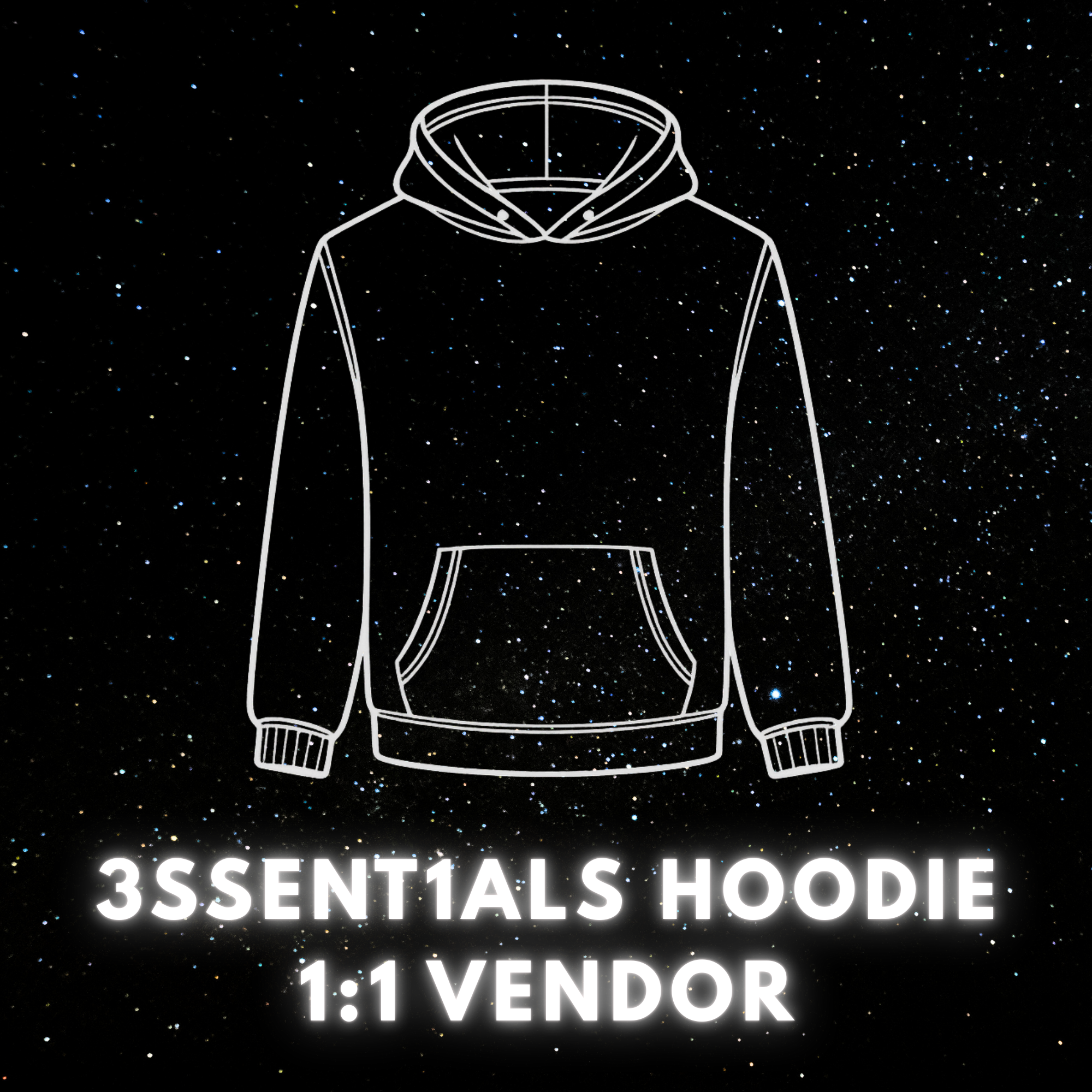 3SSENT1ALS HOODIE 1:1 VENDOR