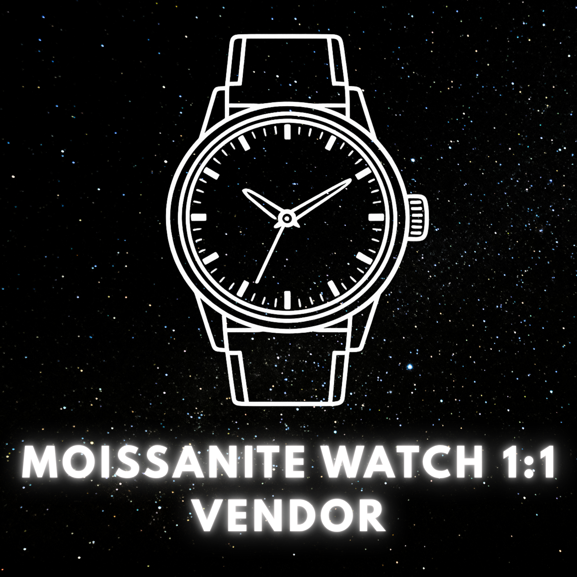 MOISSANITE WATCH 1:1 VENDOR